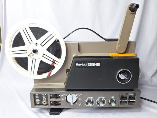 Projetor Super 8 Sankyo Sound 600 Leia 