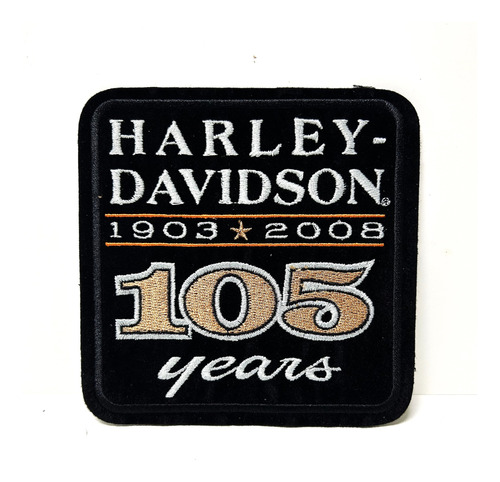 Patch Harley Davidson Comemorativo 105th Original Usa
