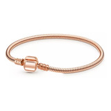 Promoción Pulsera Chapada En Plata, Color Oro Rosado