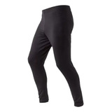 Pantalon Calza Termica Mac Negro Para El Frio Motovega