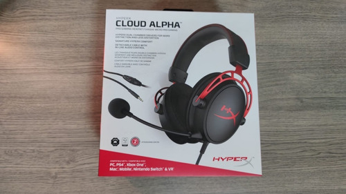 Headset Gamer Hyperx Cloud Alpha  - Aberto Para Teste