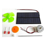 Motor Dc Celda Panel Solar Kit  Solar Energia Renovable Sf