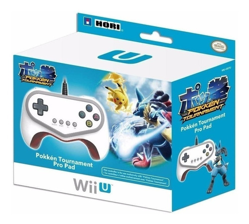 Controle Hori Pokken Tournament Pro Pad Branco Switch Wii U