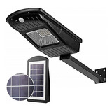 Lampara Solar Exteriores 30w Luz Led Sensor Movimiento