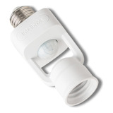 Sensor De Presença Lâmpada P/iluminação Fotocélula Bocal E27