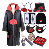 Kit De 21 Disfraces De Capa Shuriken De Akatsuki Itachi De N