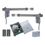 Kit Automático Pistones Negro Acero 600kg Allmatic V2 2h-24v