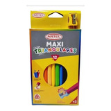 Lápices De 12 Colores Maxi Triángulares