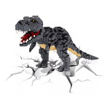 Set - Bloques De Construcción 3d Dinosaurio T Rex Armable 