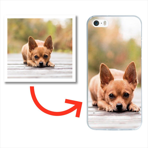 Funda Para iPhone Personalizada Con Tu Foto Imagen Favorita