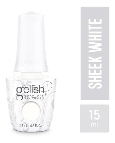Gel Polish Semipermanente Tono Blanco Sheek  15ml  By Gelish