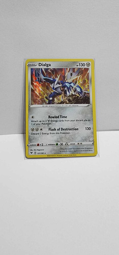 Tarjeta Carta Pokemon Go Violeta Pikachu Legendario Dialga