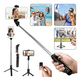 Bastão Tripé Mini 360 Pau De Selfie Bluetooth 3 Em 1 Celular