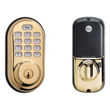 Yale Security Electronic Push Button Deadbolt Totalmente Mot