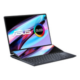 Notebook Asus Zenbook Pro 14 Duo Oled Ux8402za-m3045w I7 Color Plateado