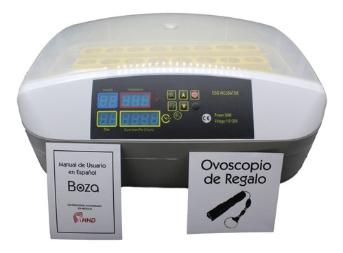 Incubadora 32 Huevos Ovoscopio Gratis Manual En Español Ultimo Modelo Distribuidor Autorizado Con Refacciones En Mexico