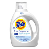 'tide Free & Gentle - Detergente Liquido Para Ropa, 48 Carga