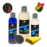 Kit Shampoo Con Cera Automotriz Almorol Aromatizante