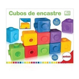 Antex Cubos De Encastre Bebe Didactico Aprendizaje 2283 Color Multicolor