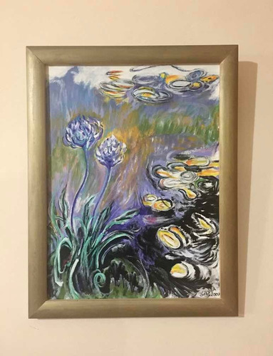 Cuadro Decorativo Pintado A Mano Van Gogh