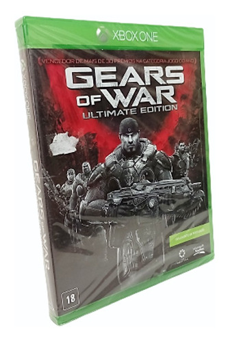 Jogo Xbox One Gears Of War Ultimate Edition Físico Lacrado..