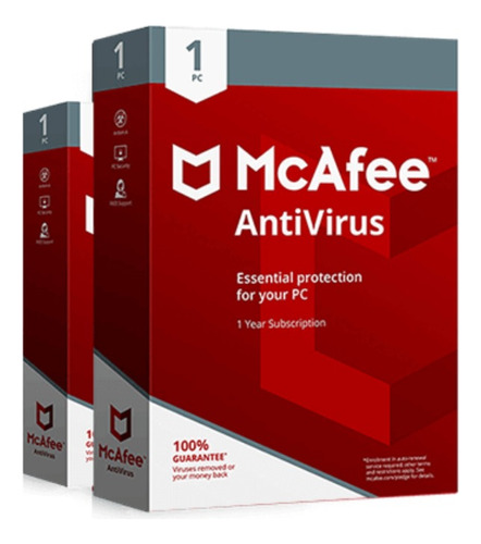 Mcafee Antivirus 1 Dispositivo 3 Anos