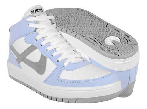 Tenis Panam Caballero 0106730096 Simipiel Blanco