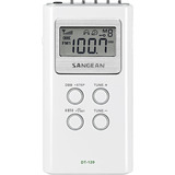 Sangean Dt-120 Am / Fm Estéreo Pll Del Receptor De Bolsill