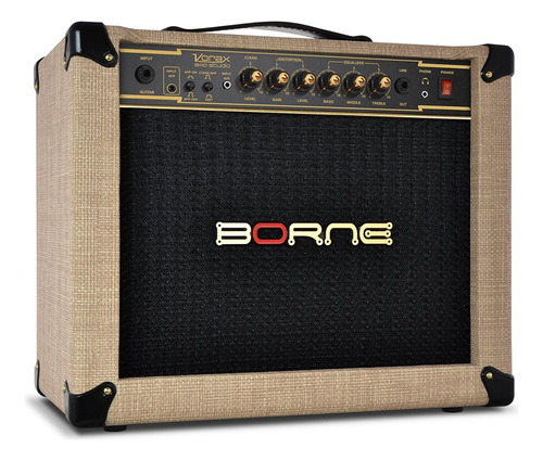 Cubo Amplificador Guitarra Borne Vorax 840 40w Cores