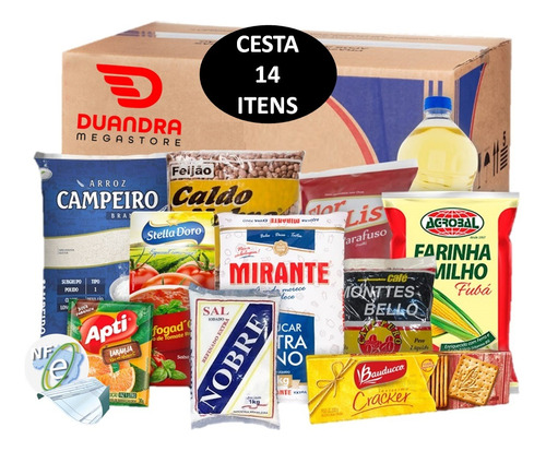 Cesta Básica Completa Duandra Megastore Produtos Qualidade