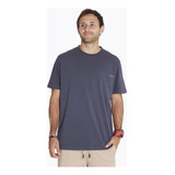 Polera M/c Merrell T-shirt Short Sleeve Azul Hombre