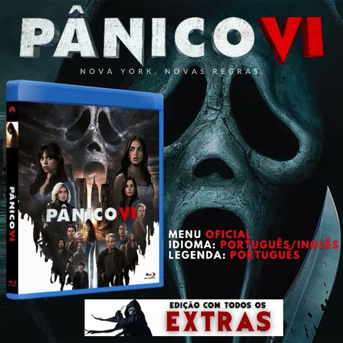 Blu-ray - Pânico Vi Dublado E Legendado 