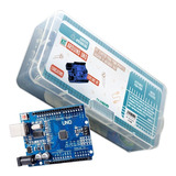 Kit Arduino Compatible Protoboard + Cables + Maleta Plastico