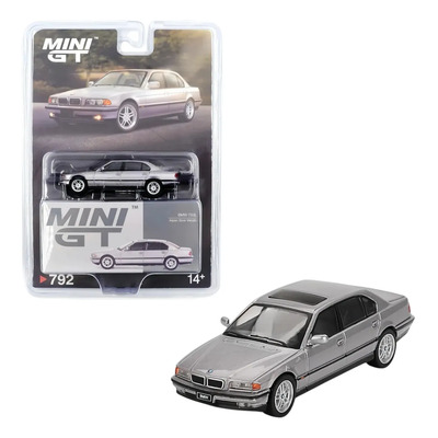 Mini Gt Bmw 750il #792 Aspen Silver Metallic 1:64 Plateado | Envío gratis