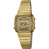 Reloj Casio Para Mujer La670wga-9 De Cuarzo De Acero Inoxida