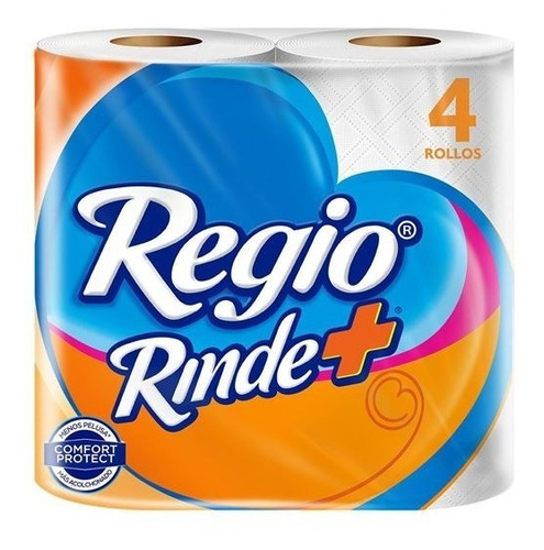 Regio Rindemas 10 Paq. De 4 Rollos Total 40 Rollos