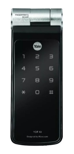 Cerrojo Biométrico Yale Ydf40 (clave, Huella)