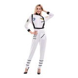 Disfraz De Astronauta De La Nasa De Halloween Para Mujer