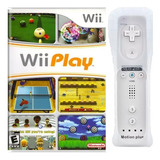 Juego Multimedia Físico Wii Play Con Mando De Wii Para Nintendo Wii