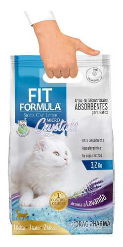 Arena Microcristales Fit Formula 6.4kg Srv. Despacho