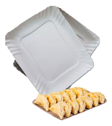 Bandeja De Carton N°5 22.5x29cm Pack 100 Unidades