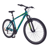 Bicicleta De Montaña Rodada 29 Kugel Messer Mtb Color Verde