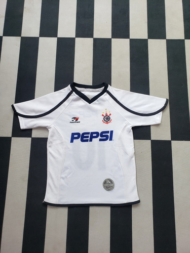 Camisa Corinthians Infantil 2001 Topper #titular #10