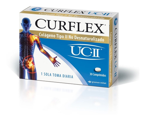 Curflex Colageno No Desnaturalizado X 30 Comprimidos