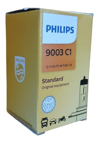 Foco Halogeno H4 3 Patas 60-55 Watts Philips