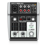 Consola Mixer 302usb Con Interfaz De Grabacion Behringer