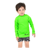 Remera Proteccion Solar Uv50(certificadas)folau ® Niños Full