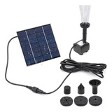 Mini Panel Solar De Bomba De Agua Solar Para Piscina De Jard