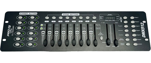 Controlador Dmx Para Luces Pro Dj Cl192dmx - 192 Canales Dmx