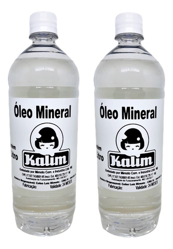 2 Litros De Oleo Mineral Usp Envio Rapido